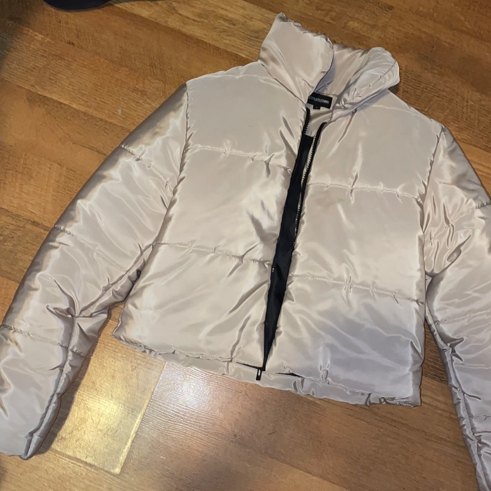 PLT Nude Puffer Jacket